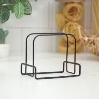 Салфетница Доляна &laquo;Демо&raquo;, 13&times;8.5&times;11 см, цвет тёмно-коричневый