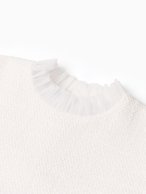 Платье нарядное детское MINAKU: PartyDress, цвет белый, рост 134 см Платье нарядное детское MINAKU: PartyDress, цвет белый, рост 134 см