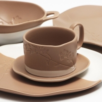 Тарелка керамическая глубокая &laquo;Монблан&raquo;, 21х15 х 5,8 см, 400 мл