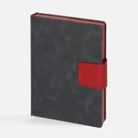 Ежедневник Grande Strap на заказ, датированный, темно-серый