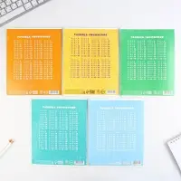 Тетрадь в клетку, 12 листов, А5, на скрепке, блок №1, ArtFox study, МИКС