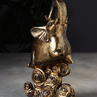 Фигура "Слон на волне" 19х13х6 см