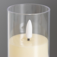 Светильник "Свеча в стакане"  3хLR44, 5,7х5,7х10см