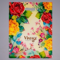 Пакет &laquo;Винтаж&raquo;, полиэтиленовый с вырубной ручкой, 60 мкм, 38&times;47 см