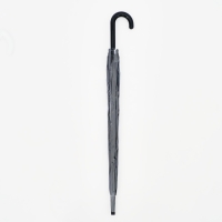 Зонт полуавтоматический «Однотон», 8 спиц, R = 46/54 см, D = 108 см, цвет чёрный Зонт полуавтоматический «Однотон», 8 спиц, R = 46/54 см, D = 108 см, цвет чёрный