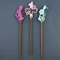 Топпер деревянный для торта &laquo;1 Годик&raquo;, МИКС