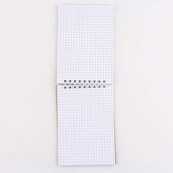 Блокнот &laquo;8 Марта&raquo; на гребне, А6, 40 листов в клетку, мягкая обложка, плотность бумаги 65 р