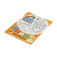 Раскраска "Аниме, Вкусняшки"