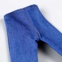 Джинсы для кукол мужчин, длина — 18 см, цвет синий Джинсы для кукол мужчин, длина — 18 см, цвет синий