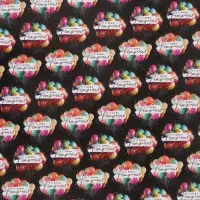 Бумага упаковочная глянцевая &laquo;С Днём рождения&raquo;, шары, 70 &times; 100 см