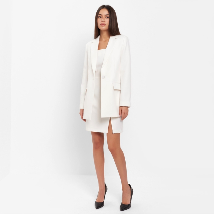 Пиджак женский MIST: Classic Collection р. 44, цвет экрю Пиджак женский MIST: Classic Collection р. 44, цвет экрю