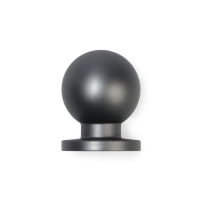 Ручка кнопка CAPPIO RK146, d=20 мм, цвет графит Ручка кнопка CAPPIO RK146, d=20 мм, цвет графит