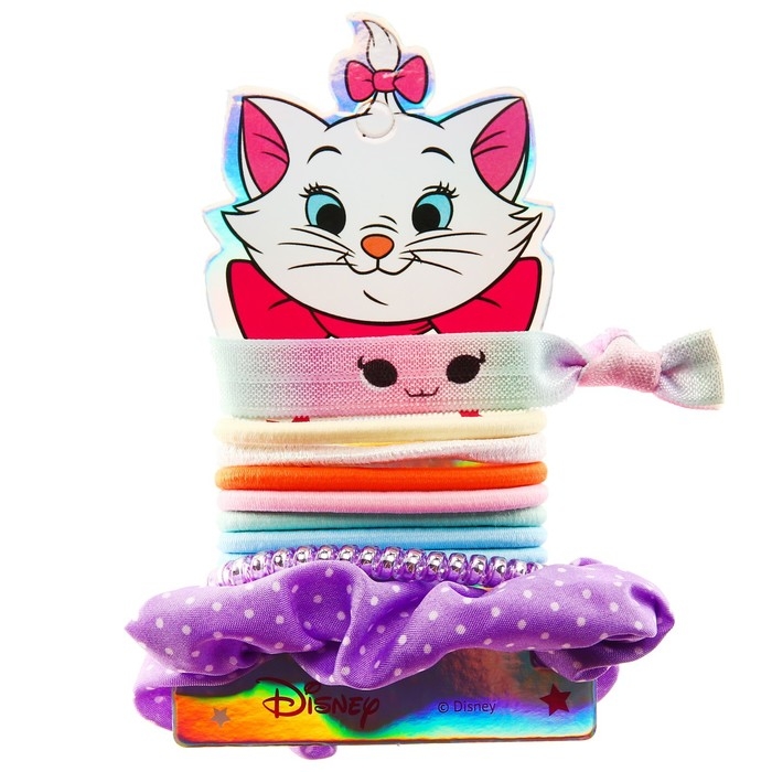 Резинка для волос, 10 штук, Коты Аристократы Резинка для волос, 10 штук, Коты Аристократы