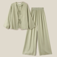 Костюм домашний (рубашка и брюки) SL HOME р. L, зеленый Костюм домашний (рубашка и брюки) SL HOME р. L, зеленый