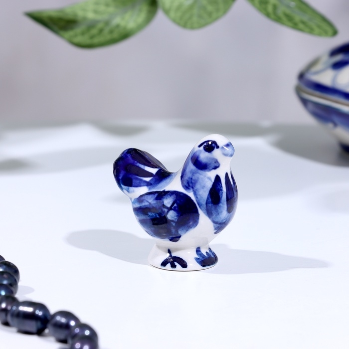 Сувенир "Голубь", гжель