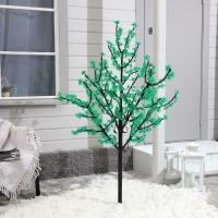 Светодиодное дерево &laquo;Баугиния&raquo; 1.5 м, 480 LED, постоянное свечение, 220 В, свечение зелёное