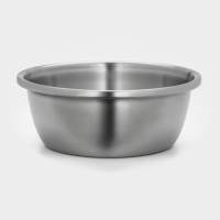 Миска из нержавеющей стали &laquo;Проф&raquo;, 5 л, 28&times;11,5 см, матовая, толщина стали 0,6 мм