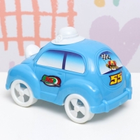 Машина пластмассовая "Мультяшка" 17 х 10 х 11 см, микс Машина пластмассовая "Мультяшка" 17 х 10 х 11 см, микс