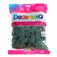 Шар латексный 12", пастель, шалфей, набор 100 шт.