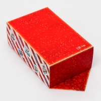 Новый год. Подарочная коробка - конфета новогодняя складная &laquo;Почта для Деда Мороза&raquo;, 18 х 28 х 10 см.