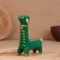 Абашевская игрушка "Собачка", 10х6х12 см, Петрова О.В. Абашевская игрушка "Собачка", 10х6х12 см, Петрова О.В.