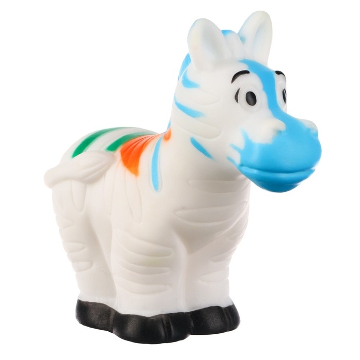 Набор резиновых игрушек для ванны &laquo;Изучаем животных&raquo;, 5 шт, Крошка Я