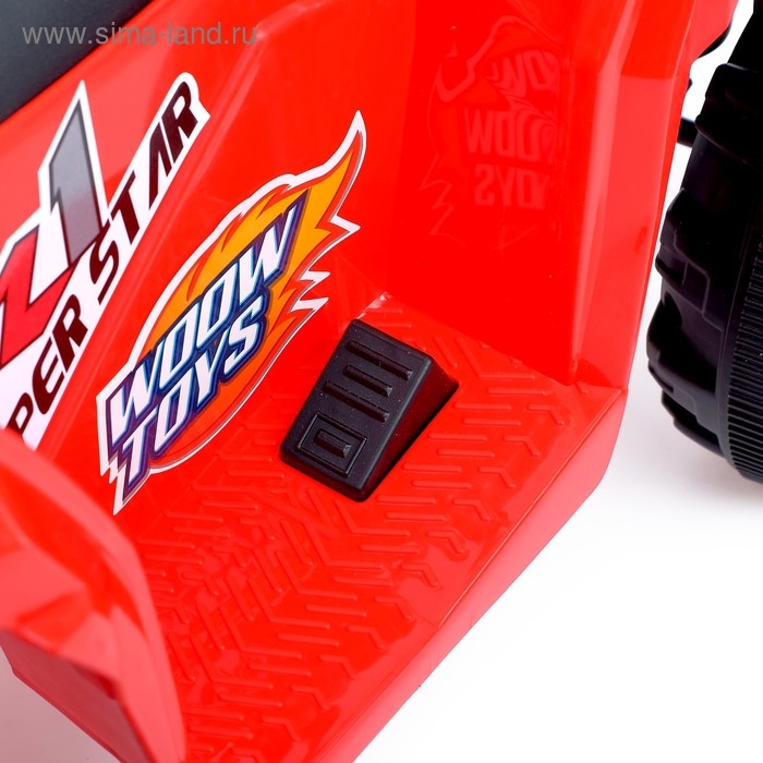 Электромобиль &laquo;Квадрик&raquo;, цвет красный