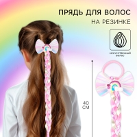 Прядь для волос на резинке, 40 см Прядь для волос на резинке, 40 см