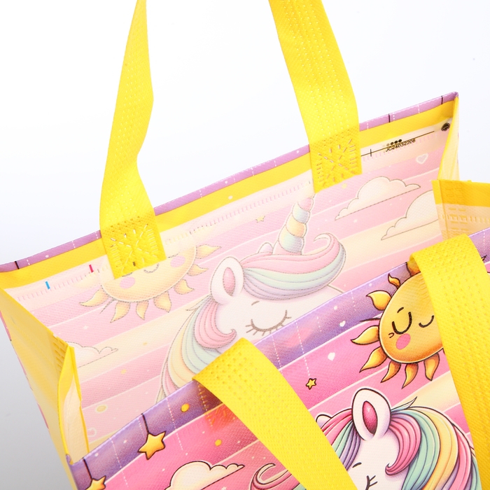 Сумка детская для девочки без застёжки, цвет жёлтый Сумка детская для девочки без застёжки, цвет жёлтый