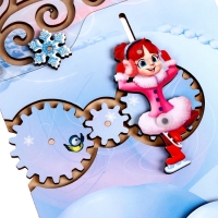 Бизиборд «Снежные выходные» Бизиборд «Снежные выходные»