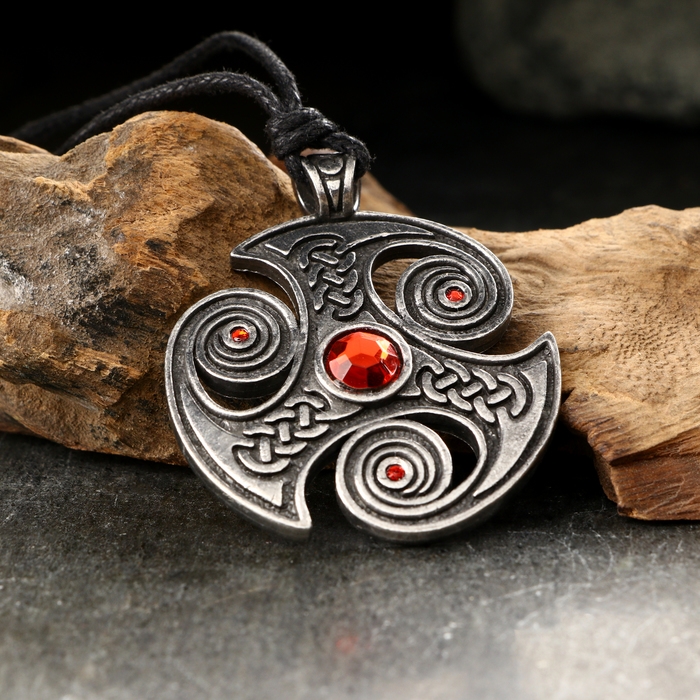 Амулет-брелок, тотем Амулет-брелок, тотем "Трефот" №39, металлический