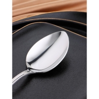 Ложка столовая &laquo;Беркли&raquo;, длина 21 см, толщина 3 мм, цвет серебряный