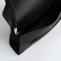 Сумка-мессенджер без застёжки, цвет чёрный Сумка-мессенджер без застёжки, цвет чёрный