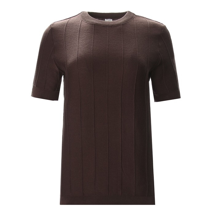 Джемпер женский MINAKU: Casual Collection цвет шоколадный, р-р 42