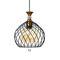 Светильник BayerLux "Синара" E27 40Вт черный 21,5х21,5х19-119 см