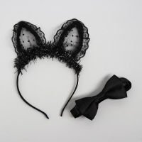 Карнавальный набор &laquo;Киска&raquo;, бабочка, ушки