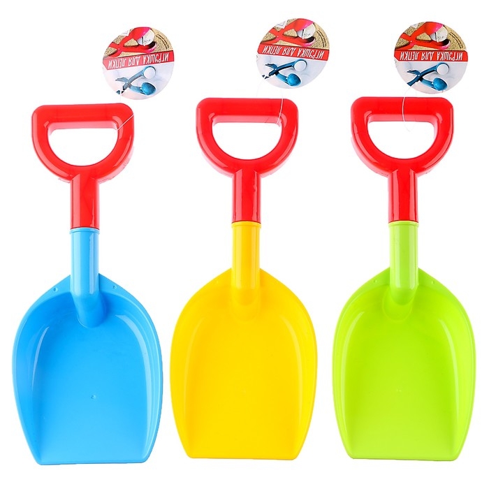 Лопатка для снега &laquo;Веселье&raquo;, цвета МИКС