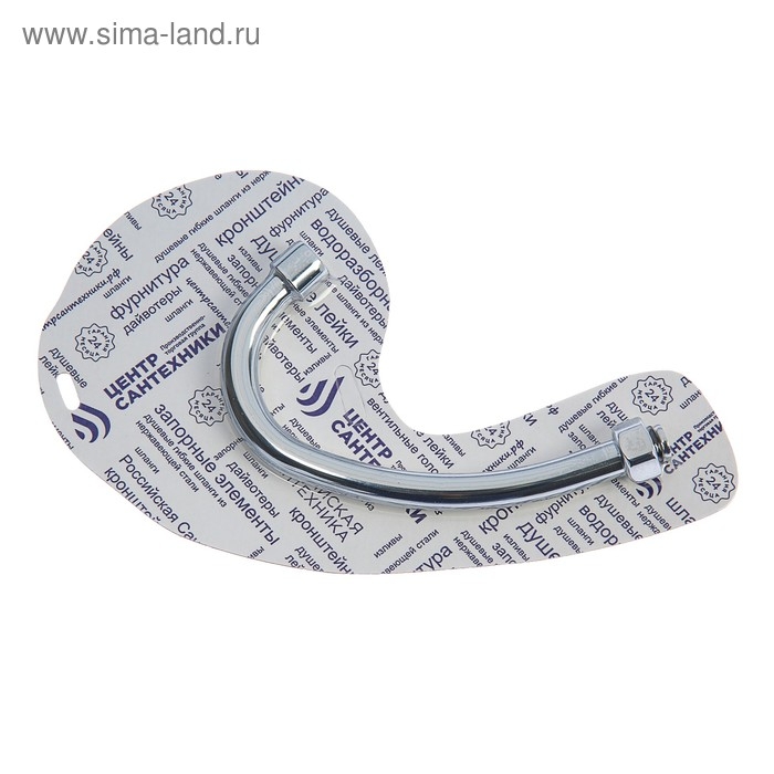 Излив для смесителя "Центр Сантехники", метрическая резьба М22x1.5, длина 160 мм, высота 160 мм, d=16, хром