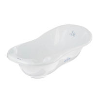 Ванна детская &laquo;Кролики&raquo; со сливом, 102 cм, цвет белый