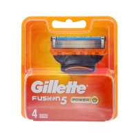 Сменные кассеты Gillette Fusion Power, 5 лезвий, 4 шт