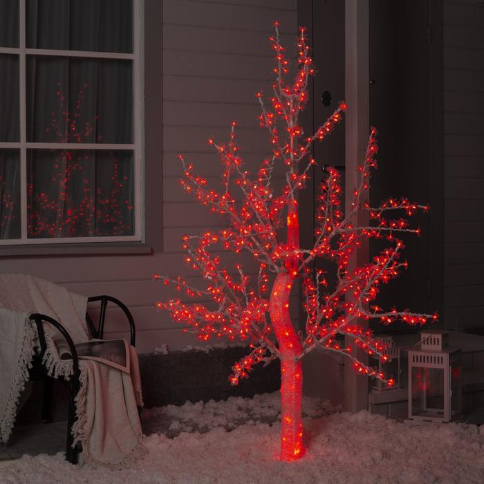 Светодиодное дерево &laquo;Акриловое&raquo; 1.8 м, 768 LED, 220 В, свечение мульти (RGB)
