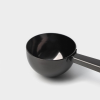 Ложка для кофе Доляна «Aroma», 15 мл, с зажимом, цвет чёрный Ложка для кофе Доляна «Aroma», 15 мл, с зажимом, цвет чёрный