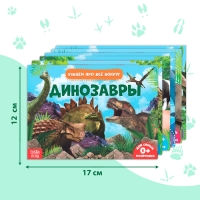 Обучающие книжки набор 6 шт. &laquo;Узнаём про всё вокруг&raquo;, 108 животных и птиц