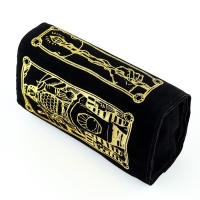 Мешочек для карт на Хэллоуин «Таро A. E. W.», бархатный, 14х40 см Мешочек для карт на Хэллоуин «Таро A. E. W.», бархатный, 14х40 см