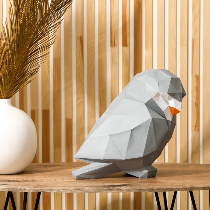 Набор для создания полигональной фигуры &laquo;Сова&raquo;, 32.5 х 44 см