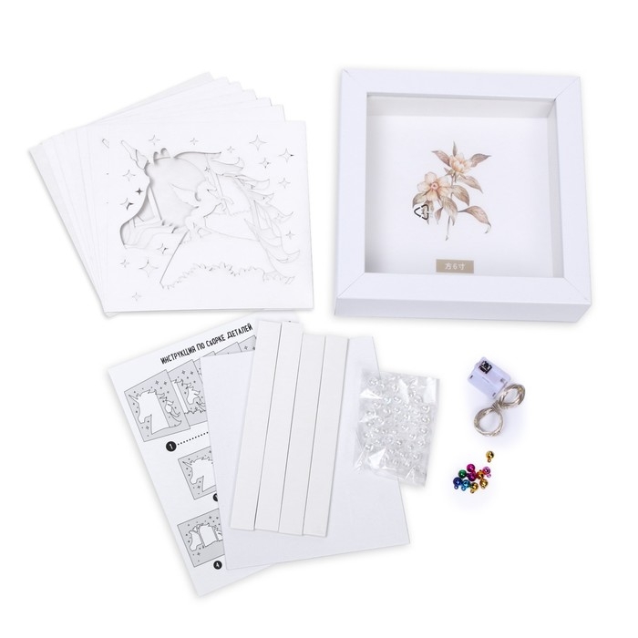 Набор для творчества &laquo;Многослойный ночник&raquo;, Единорог