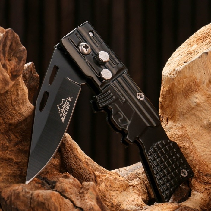 Нож складной полуавтоматический Нож складной полуавтоматический "Пиранья", клинок 6,5см