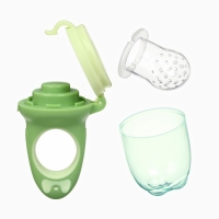 Ниблер с силиконовой сеточкой "Бантик", цвет МИКС Ниблер с силиконовой сеточкой "Бантик", цвет МИКС