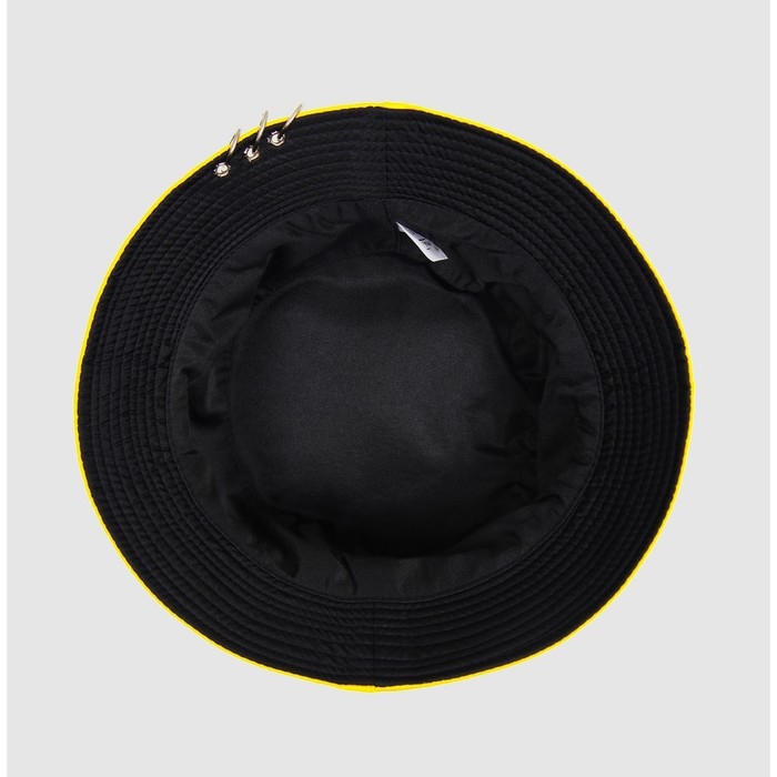 Панама &laquo;Никогда не сдавайся&raquo;, цвет жёлтый, аниме, р-р 56