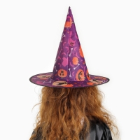 Карнавальная шляпа &laquo;Тыквы&raquo;, р-р. 56-58 см, виды МИКС